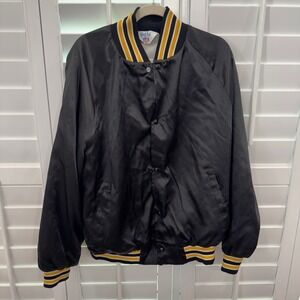 Vintage USA‎ Bomber Jacket XL WestArk Sullivans Hollow Y2K Racing Grunge Varsity